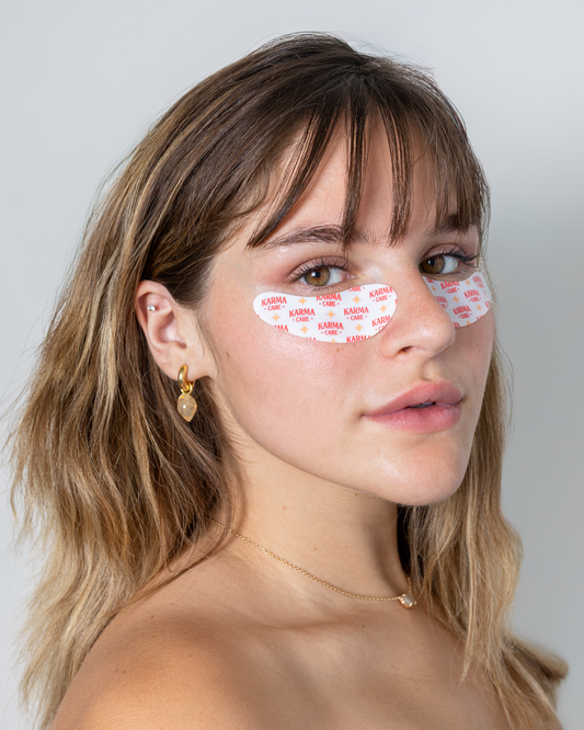 Karma Eye Mask Reusable 100% Silicone - White